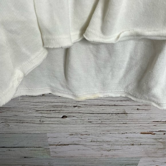 We the free people white crop blouse lace size small - Picture 6 of 12